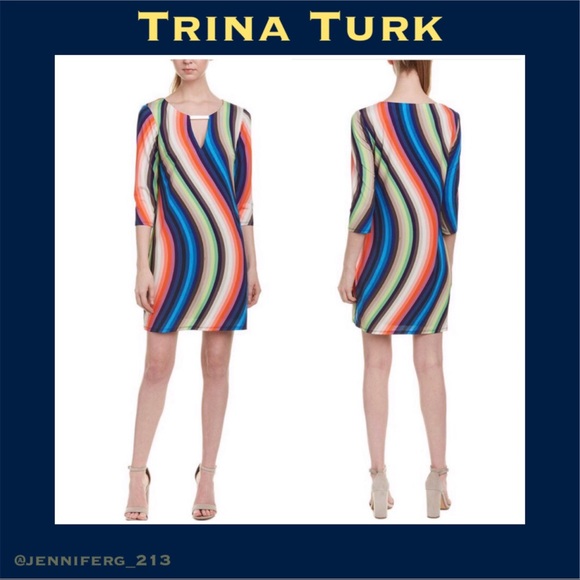 Trina Turk Dresses & Skirts - Trina Turk Women's Multicolored Bolero Shift Dress